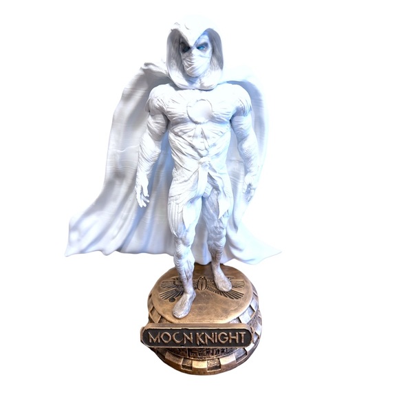 Moon knight sculpture